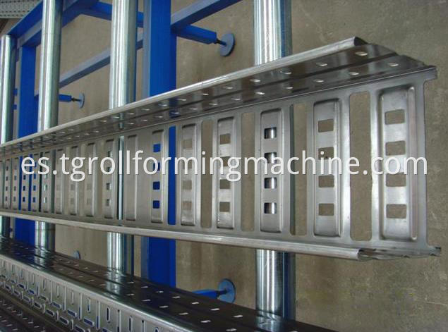 Steel Ladder Cable Tray Machine